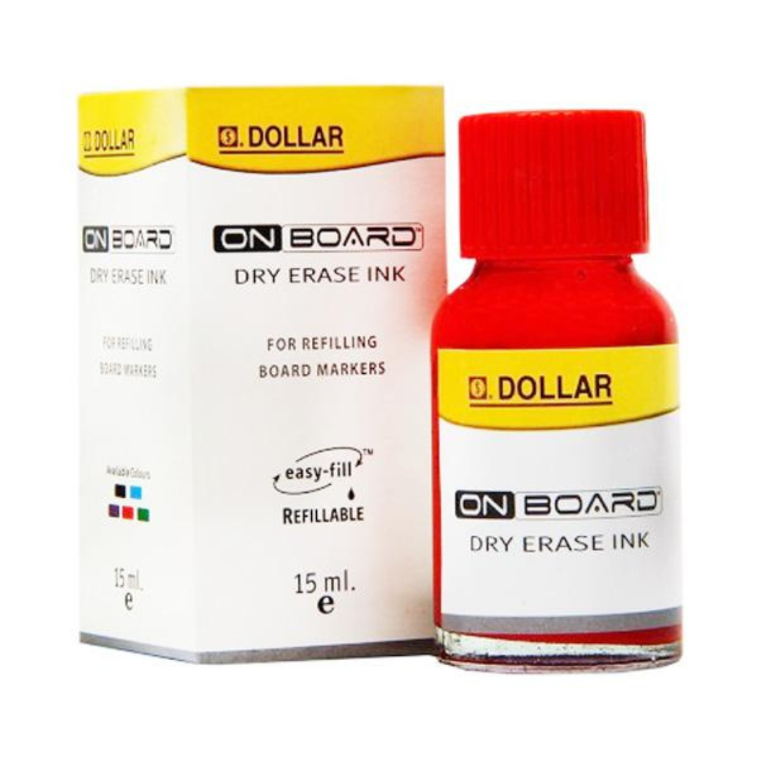 DOLLAR ON BOARD DRY ERASE INK 15 ML